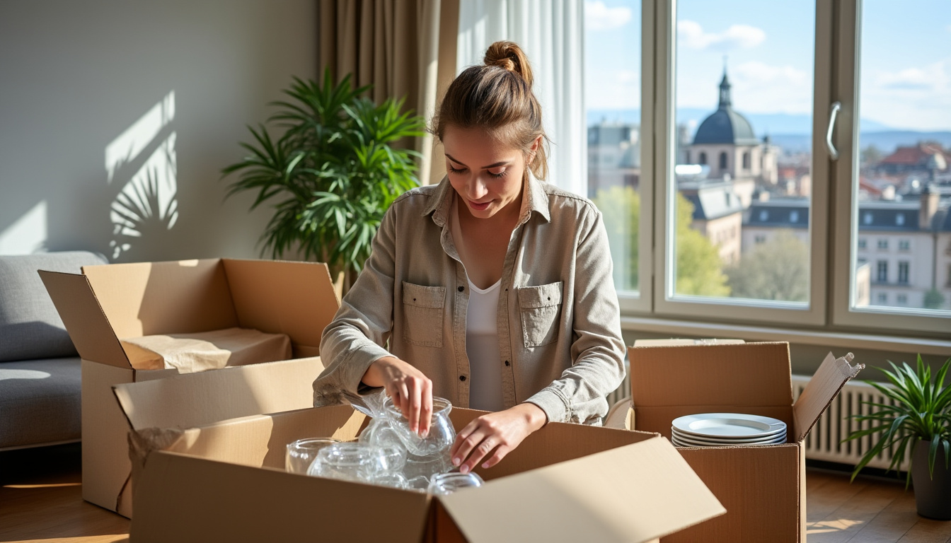 Déménagement à Genève : astuces pratiques pour bien emballer vos affaires