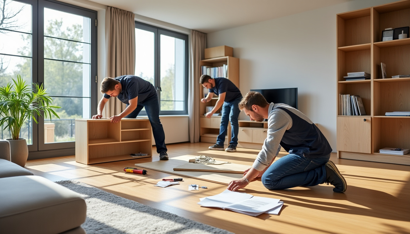Déménagement à Genève : quand privilégier un service de montage de meubles