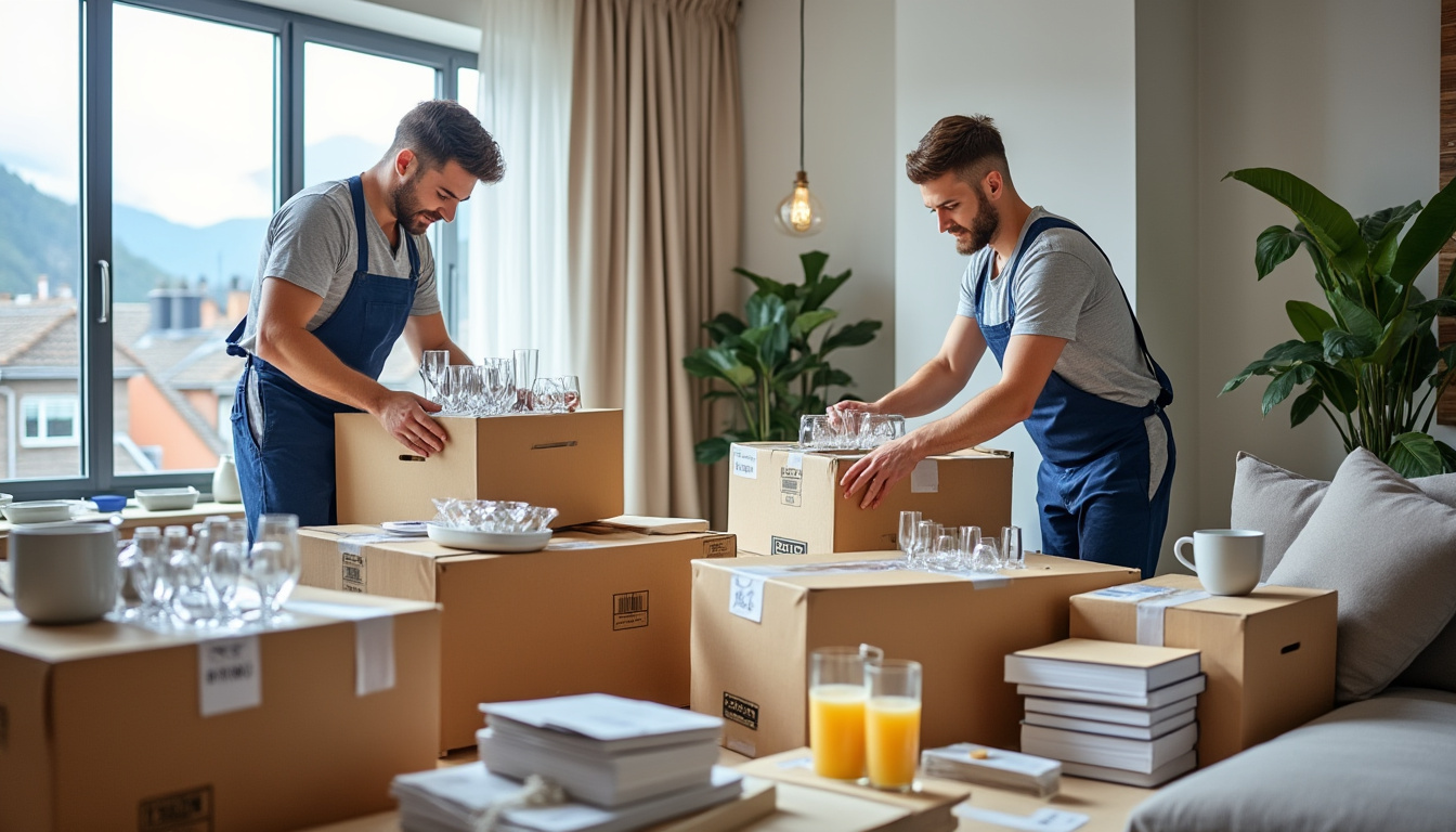 Quels services d’emballage personnalisés pour un déménagement à Genève ?